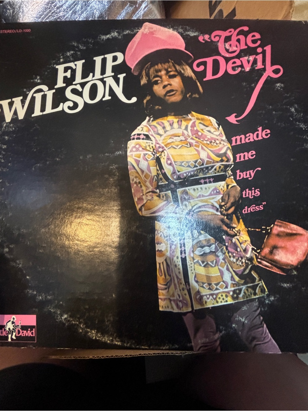 Flip Wilson “ The Devil made me buy this dress “ LP Vinyl Record